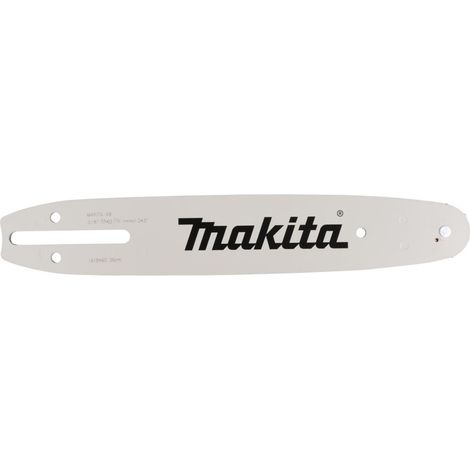Makita – Rail de scie 25 cm 191G143 – Largeur de rainure 1,1 mm – Chaîne 3/8'' pour tronçonneuse – Pour bois dur et teck (1/4)
