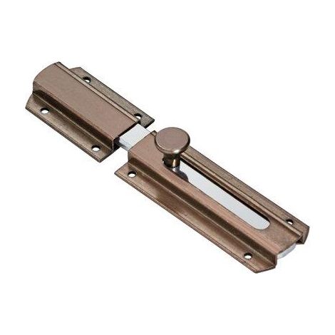 CATENACCIO TRAVERSO 805 COMUNELLO - BRONZATO PIASTRA LARGA MM 39,5 MM 6X16 CM 12- 10 pezzi