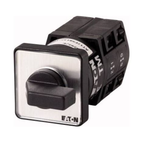 Commutateurs à gradins Contacts: 4 10 A plastron: 0-2 60 ° 2 crans 60° à accrochage Montage e EATON TM-2-8260/E (1/2)