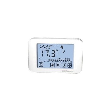 Wochen-Cronothermostat MIRUS TOUCH taktiles 3 Temperaturen (1/2)