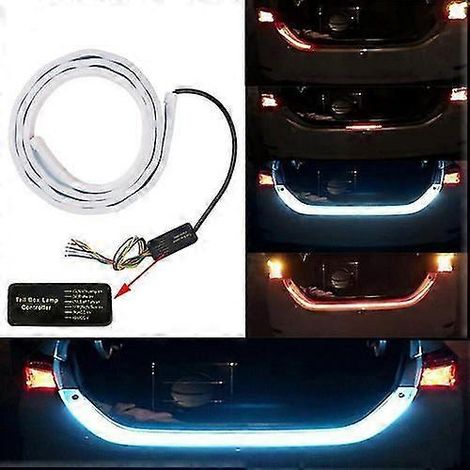 Bande LED fluide pour éclairage du coffre, feu stop arrière, clignotant de recul (1/5)