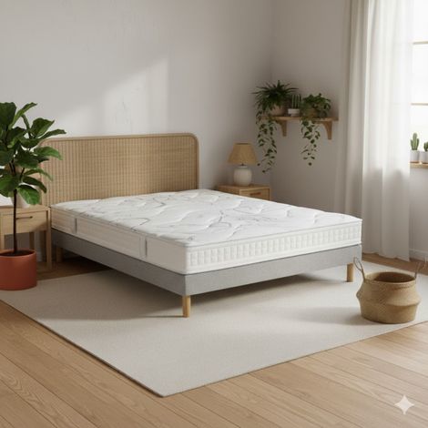 Matelas Essenzia DELICE NATURE 90x200 Mousse (1/2)