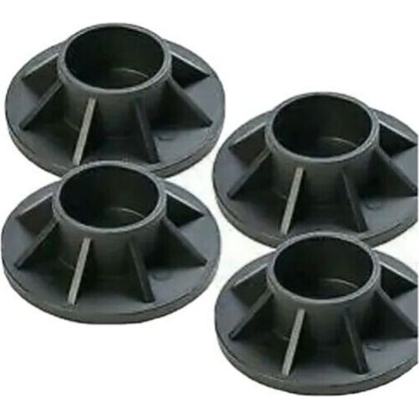Bouchons d'Extrémité pour Pieds Verticaux de Piscine – Universel Bestway/Intex 10139 – Lot de 4