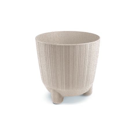Maceta RYFO N ECO WOOD 20cm blanca Prosperplast