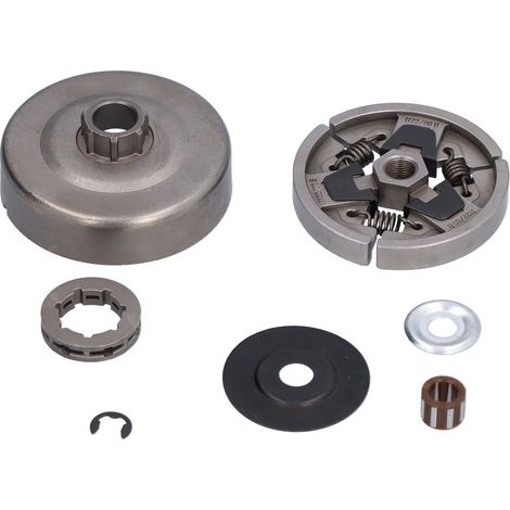 Kit d'embrayage, couvercle de pignon de tambour, roulement, pièces de rechange pour tronçonneuse STIHL (1/5)
