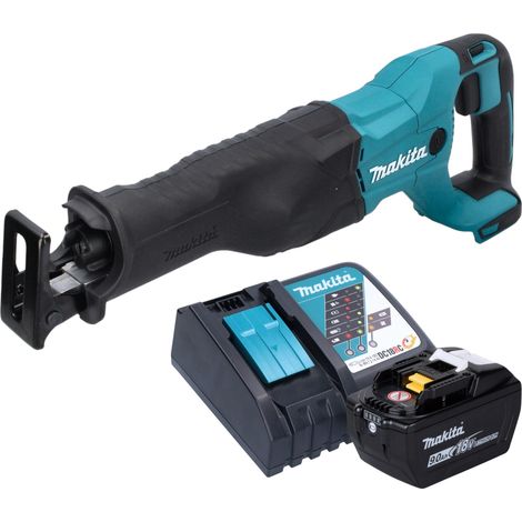 Makita DJR 186 Z Scie sabre sans fil 18 V + 1 batterie 9,0 Ah + chargeur (1/5)