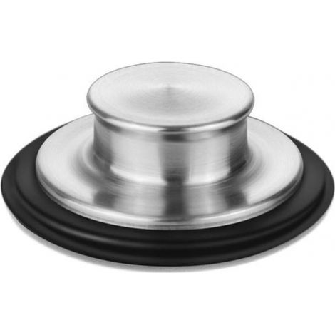 Tapón para fregadero de cocina de acero inoxidable, borde ancho, diámetro 85 mm (3,35 pulgadas) (paquete de 3) (1/3)