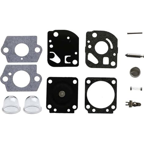RB-71 Carburateur Reparation Kit Joint Membrane Poire D'amorcage pour ZAMA C1U-K54 C1U-K54A C1U-K81 C1U-K81A/B C1U-K82 Carb Motobineuse 2 temps Mantis
