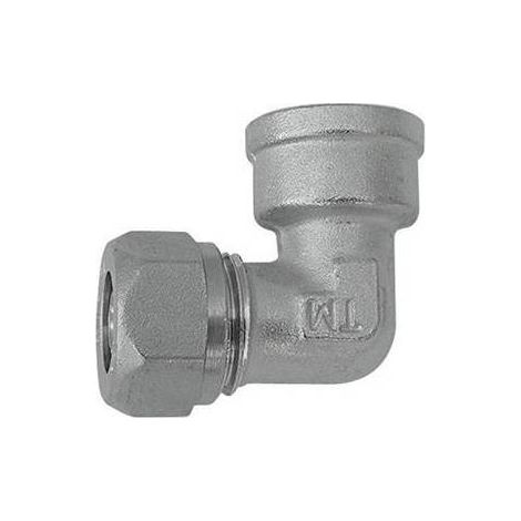 5 x RACCORD COURBÉ FEMELLE TIEMME POUR MULTICOUCHE Dimensions : 3/4 x 16