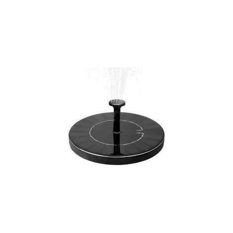 Fontaine de jardin, Fontaine Solaire avec Batterie, 1.5W Fontaine Extérieur de Jardin, Fontaine a Eau, Deco Jardin, Mini Pompe a Eau, Pompe Solaire avec Batterie, Pompe a Bassin Exterieur, Kit Fontain (1/4)