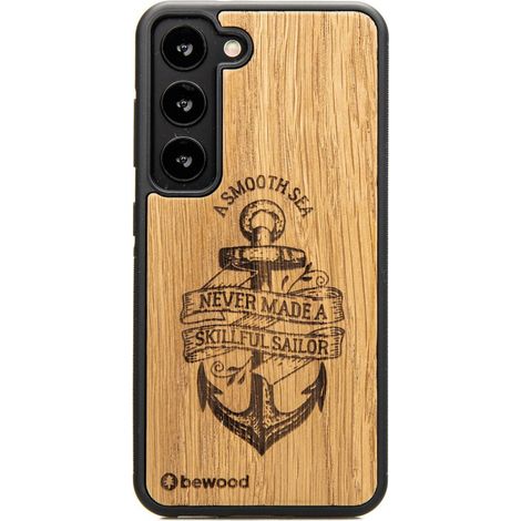 Coque en bois Bewood pour Samsung Galaxy S23, chêne ancre (1/4)