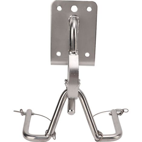 Fabater Bossoir à Dégagement Rapide, Bossoir de Bateau en Acier Inoxydable, capacité de Levage 110kg, Quincillerie Marine pour Yachts Dinghy Système de Verrouillage instantané. (1/5)