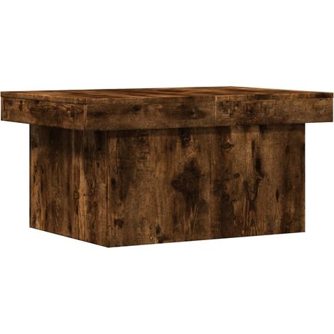 Maison Exclusive - Couchtisch Räuchereiche 80x55x40 cm Holzwerkst