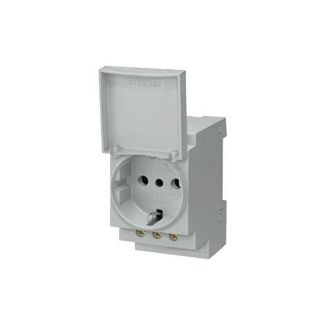 Presa di corrente 16 A con coperchio secondo DIN VDE 0620 e CEI 23-5