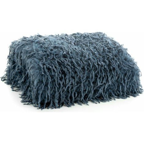 Adore Felldecke 130x170 marineblau (1/5)