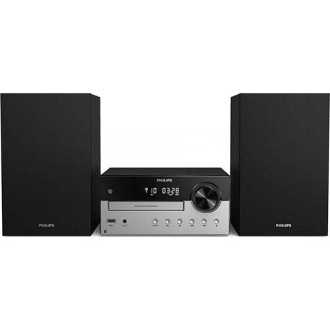 Impianto Hifi Philips impianto per la casa 60W FM Nero/Argento [UEPHIWMTAM42050] (1/4)