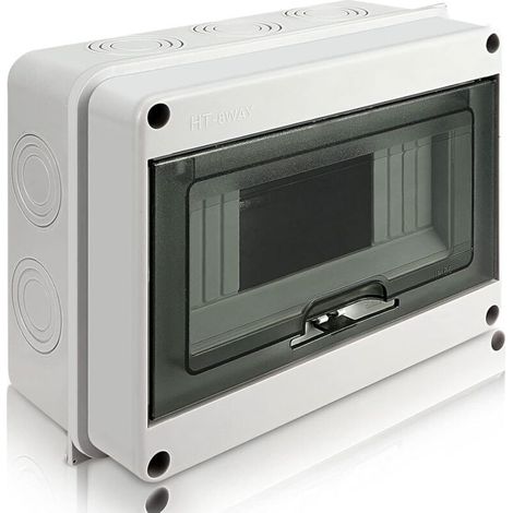 Coffret électrique étanche extérieur IP65 – Boîtier de jonction et armoire de contrôle en polycarbonate résistant aux intempéries (1/5)