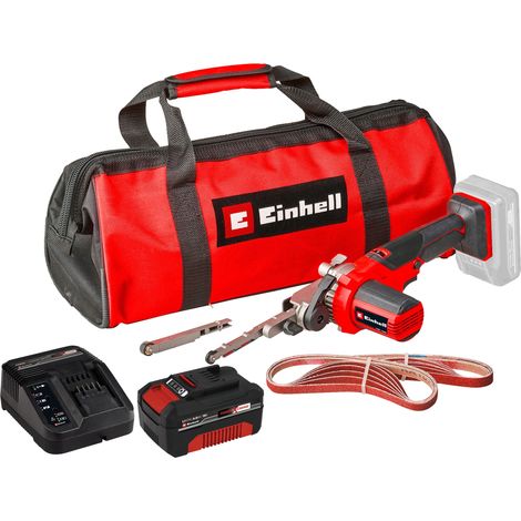 EINHELL Lime à bande sans fil TE-BF 18 Li Kit (1x 4,0 Ah)