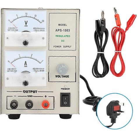 Machine de plaquage argent/or 3A pour bijoux, outils de traitement par électroplacage (prise 220V) (1/5)