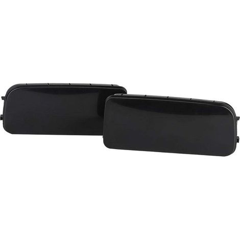 Cache antibrouillard Suuonee, cadre de protection de phare antibrouillard noir ABS pour E30 E36 E46 318 323 325 [paire] (1/5)