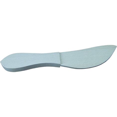 Butterschmalzmesser mit Aufsatz 19 cm.