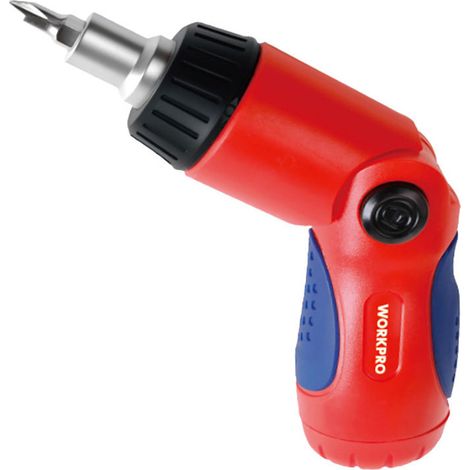 Tournevis à Cliquet Articulé 7 En 1 Workpro Polyvalence Et Ergonomie Avec Tête Articulée - Workpro