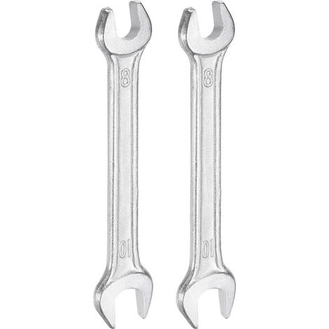 Clé à fourche double, petite clé à tête plate, 8-10 mm (1/5)