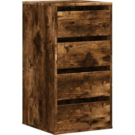 Maison Exclusive - Cajonera de esquina madera ingeniería roble ah