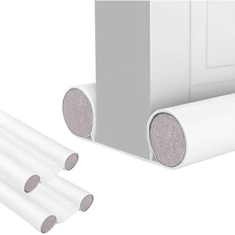 2X Boudin Isolant, Similicuir Réglable 32-94 Cm, Double Isolation Acoustique, Pour Portes Et Fenêtres (1/5)