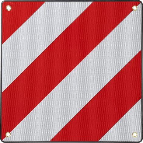 Panneau de signalisation arrière en aluminium 50x50cm pour l'Espagne