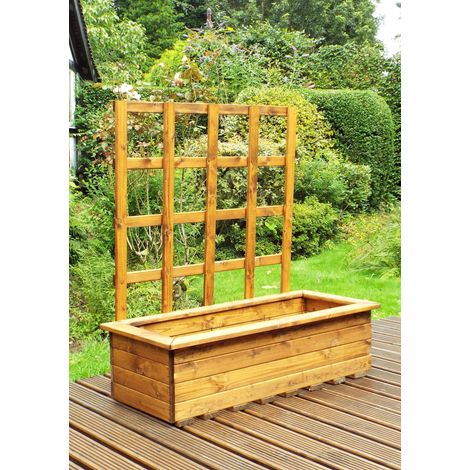 Extra Large Kensington Planter - Wood - L49.5 x W109 x H72 cm - Fully Assembled (1/2)