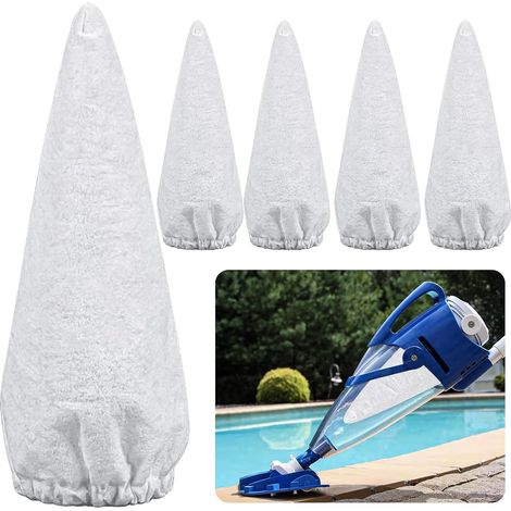 Lot de 5 cartouches filtrantes de rechange pour aspirateur de piscine, filtres en coton, compatibles Hydro 500, iVac 350 et M3 (1/5)