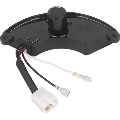 Régulateur de tension générateur forme demi-lune 6 fils, coque plastique AVR pour groupe électrogène 5KW, 250V, 470UF (1/5)