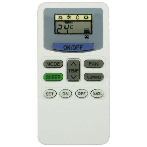 1 Télécommande Climatiseur Hitachi KFR-28BP/A,KFR-28GW-B,Sans Appairage,2 Piles AAA,Remplacement Original (1/4)