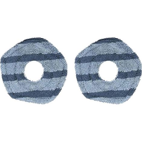 Set of 2 replacement mopping pads for the X10 Pro vacuum cleaner, washable and reusable, accessories for robot vacuum cleaners (1/5)