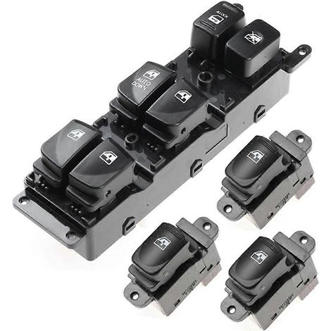 Einzelner elektrischer Fensterheber-Bedienknopf 93570-1E110 93580-1E000 935701E110 für Hyundai Accent 2007-2010 (1/5)