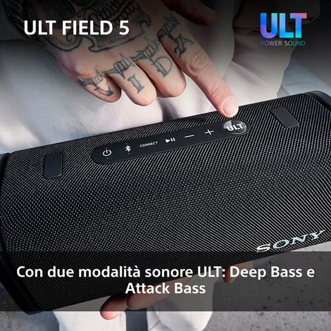 Sony Ult Field 5 Enceinte portable stéréo Blanc (1/5)