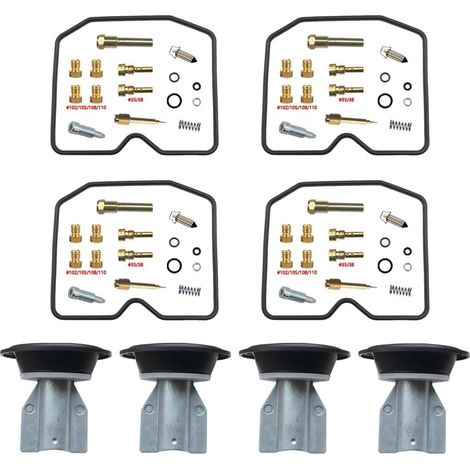 Vergaser Reparatursatz GSX750 Inazuma 1998-2001 750cc Schwimmer BST34 Vergaser für INAZUMA750 Reihenvierzylinder GSX-E750 GSX750F Inazuma 750 1999 2000 Reparatur Teile Motorrad Dichtung