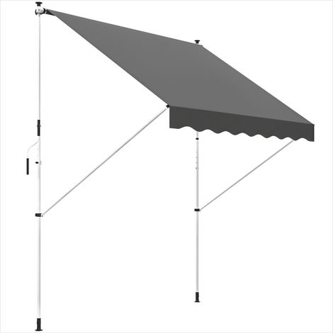 Store banne sans perçage en aluminium 300 x 150 x 280 cm (1/5)