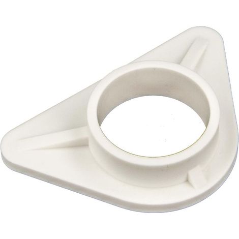 Renfort d'évier en plastique – Stabilisateur pour robinetterie sur éviers en acier inoxydable – Fixation directe sous l'évier – Dimensions 90x58x18mm (1/2)