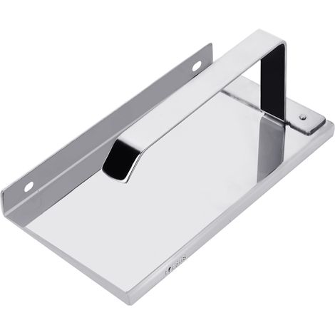 Toilettenpapierrollenhalter zur Wandmontage, Handtuchhalter aus Edelstahl für Badezimmer (mit Spiegellicht) (1/4)