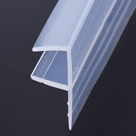 Allecto Plus – Duschdichtung 200 cm für Glasduschtüren – wasserabweisend – Ersatzdichtung – 6/8/10 mm – Badaccessoire (1/5)