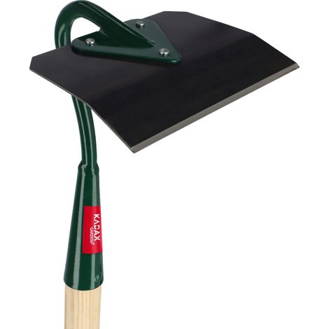 Houe de jardin, lame en acier trempé, longueur de travail de 14 cm, poignée ergonomique, idéale pour le creusage du sol, élimination efficace des mauvaises herbes (1/5)