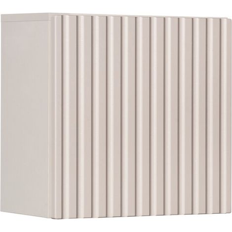 Möbel für Badezimmeraufbewahrung VANO – 1 Tür – Kongo-Braun – L30 × B30 × H18 cm – Zum Aufhängen