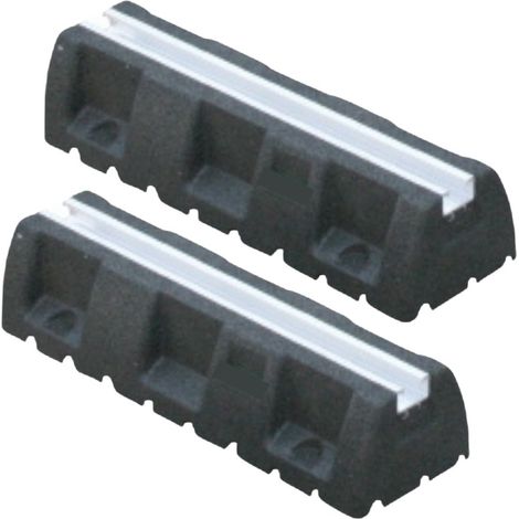 Coppia base a pavimento antivibrante condizionatori climatizzatori cm 45x14x9,5