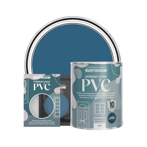 Peinture pour PVC, Finition Mate - Cobalt (1/3)