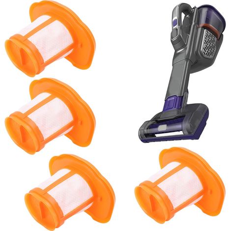 4 Filtre d'aspirateur compatible avec tous les modèles Black et Decker HHVK HHVK320J10 HHVK515J00FF (1/5)