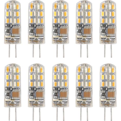 Ampoule Led G4 220V 1.5W 24 Smd 3014 Lumière Blanche Chaude Pour Éclairage Domestique Remplacement (1/5)
