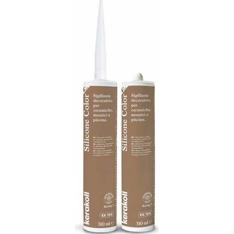 Silicone color kk 154 sigillante siliconico cartuccia ml 310