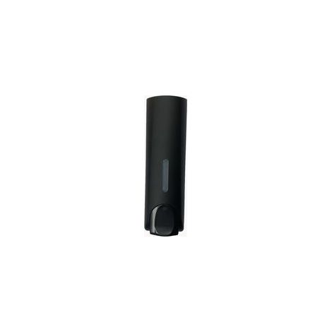 Distributeur de Savon pour Gel Douche, Shampooing 350ml Noir Mat Mural, Design Élégant pour Salle de Bain